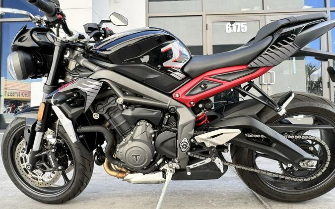 2022 Triumph Street Triple R Sapphire Black