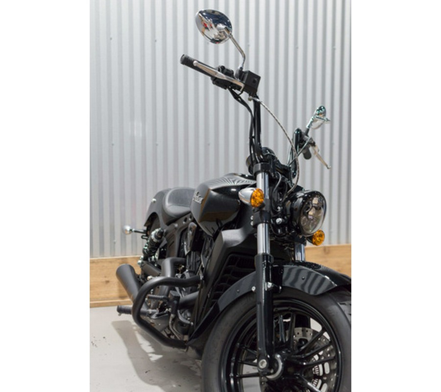 2023 Indian Scout Bobber Sixty Black Metallic