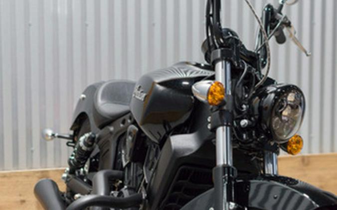 2023 Indian Scout Bobber Sixty Black Metallic