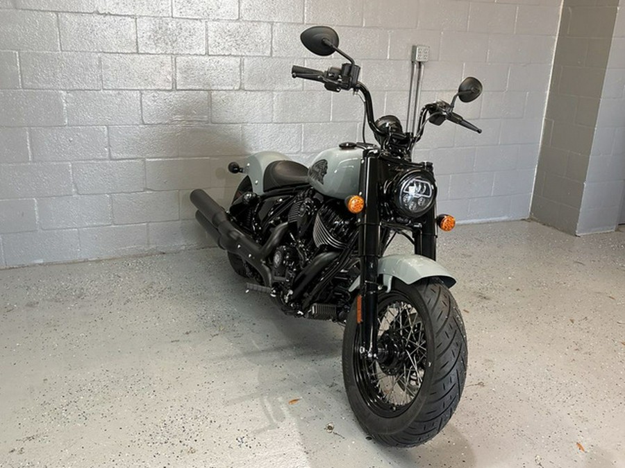 2025 Indian Chief Bobber Dark Horse Storm Gray