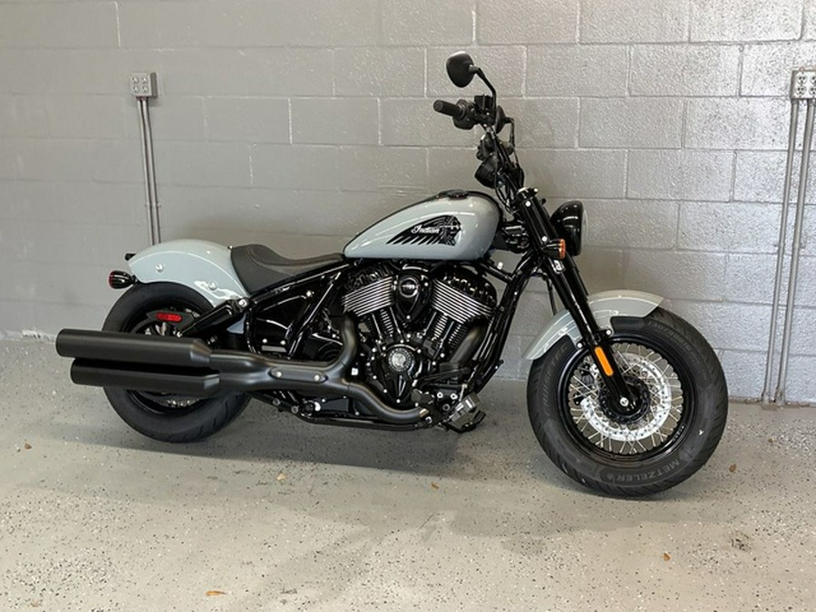 2025 Indian Chief Bobber Dark Horse Storm Gray