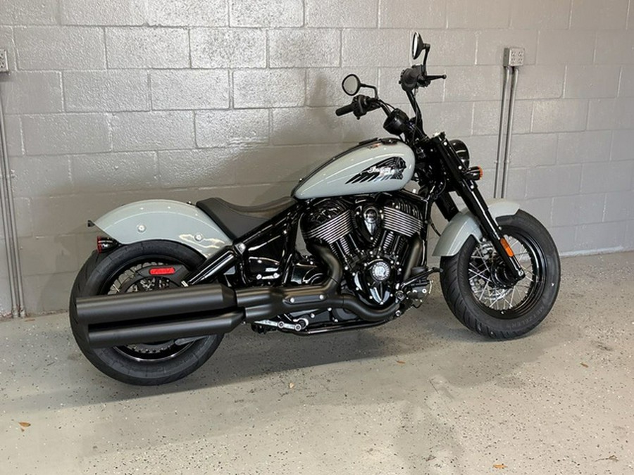 2025 Indian Chief Bobber Dark Horse Storm Gray