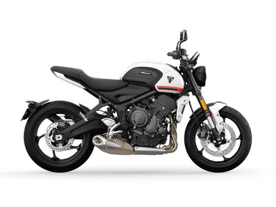 2021 Triumph Trident 660 Crystal White