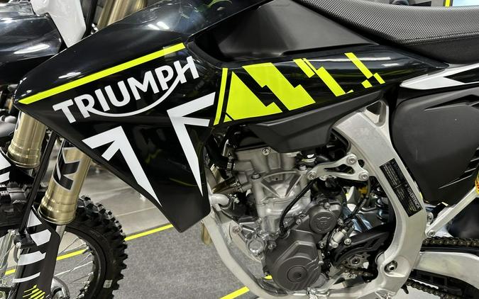 2024 Triumph TF 250-X Racing/Yellow/Black/White