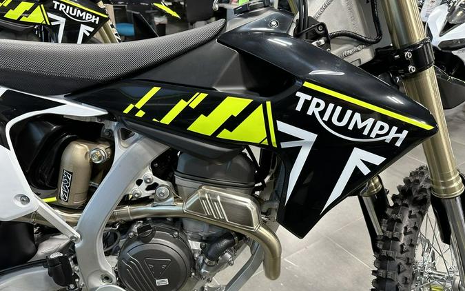 2024 Triumph TF 250-X Racing/Yellow/Black/White