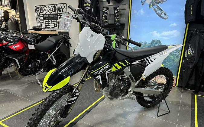 2024 Triumph TF 250-X Racing/Yellow/Black/White