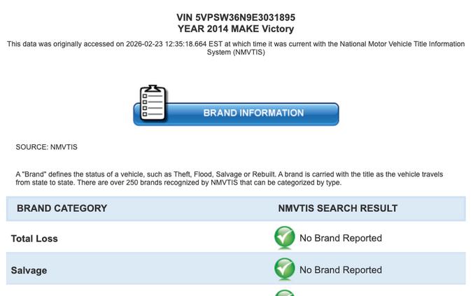 2014 Victory Vision® Tour