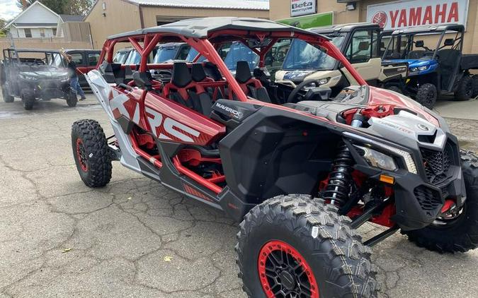 2025 Can-Am® Maverick X3 Max X RS Turbo RR Fiery Red & Hyper Silver