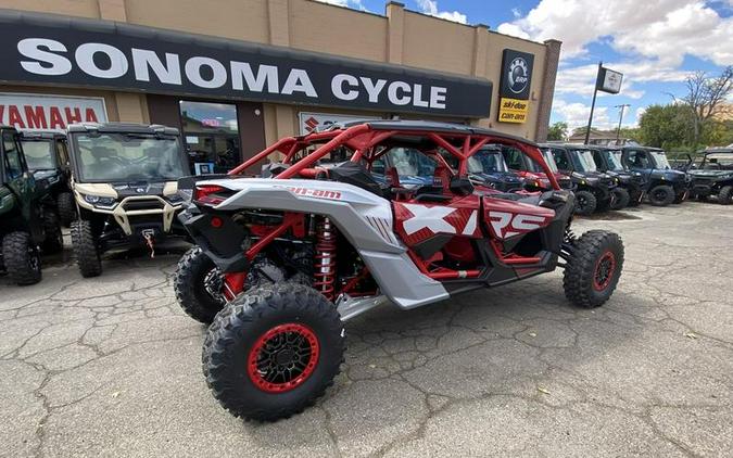 2025 Can-Am® Maverick X3 Max X RS Turbo RR Fiery Red & Hyper Silver