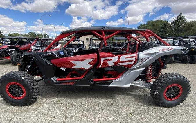 2025 Can-Am® Maverick X3 Max X RS Turbo RR Fiery Red & Hyper Silver