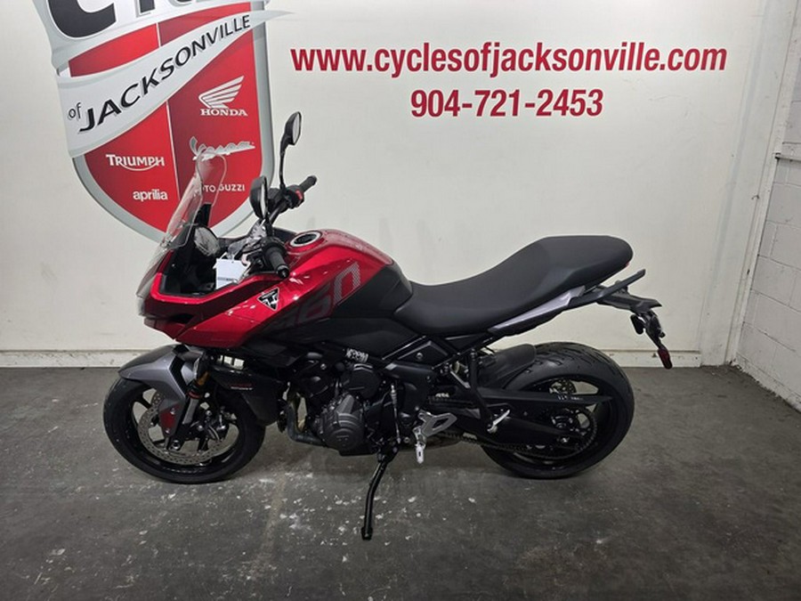 2025 Triumph Tiger Sport 660 Carnival Red