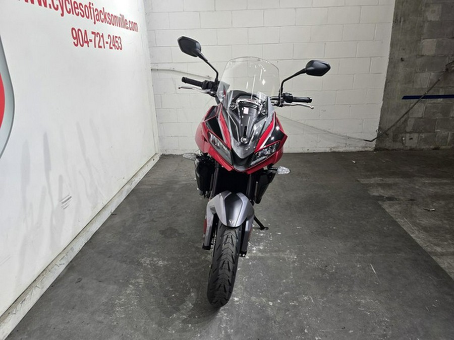 2025 Triumph Tiger Sport 660 Carnival Red