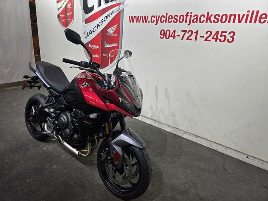 2025 Triumph Tiger Sport 660 Carnival Red