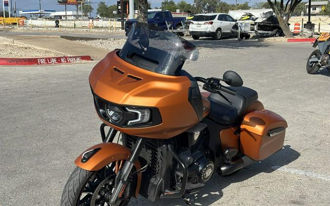2023 Indian Challenger Dark Horse Icon Riot Orange Smoke