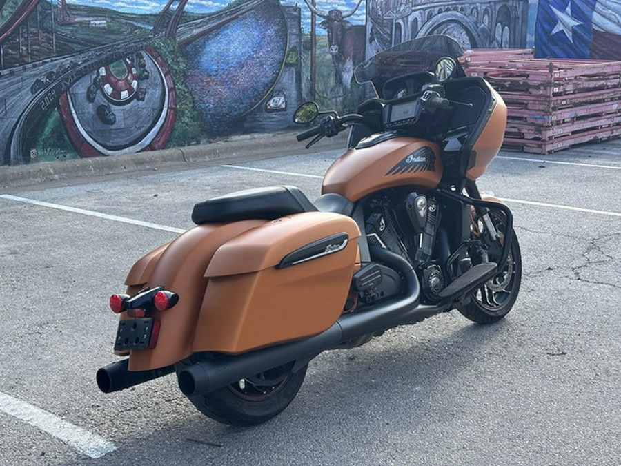 2023 Indian Challenger Dark Horse Icon Riot Orange Smoke