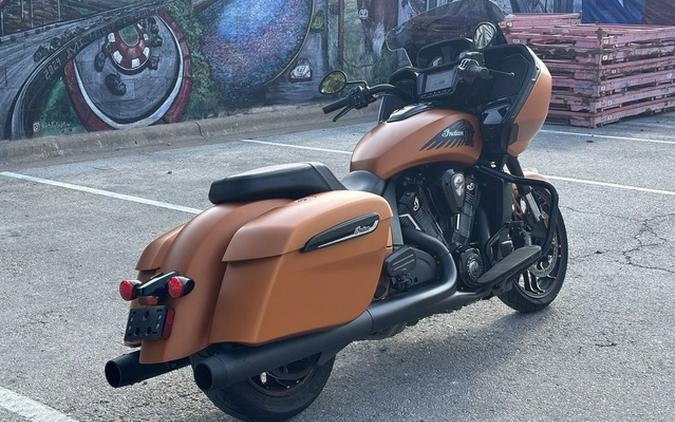 2023 Indian Challenger Dark Horse Icon Riot Orange Smoke