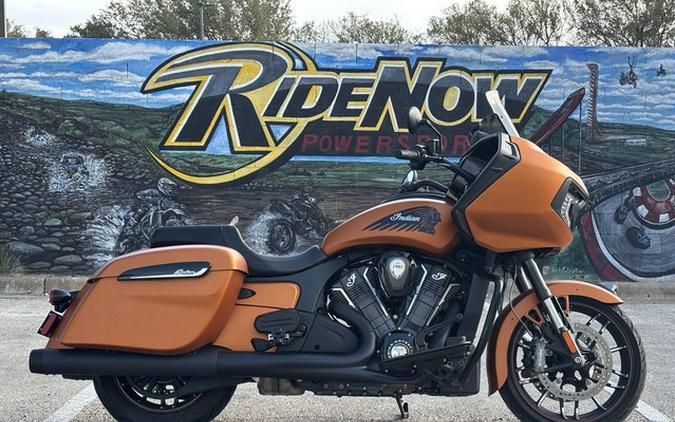 2023 Indian Challenger Dark Horse Icon Riot Orange Smoke