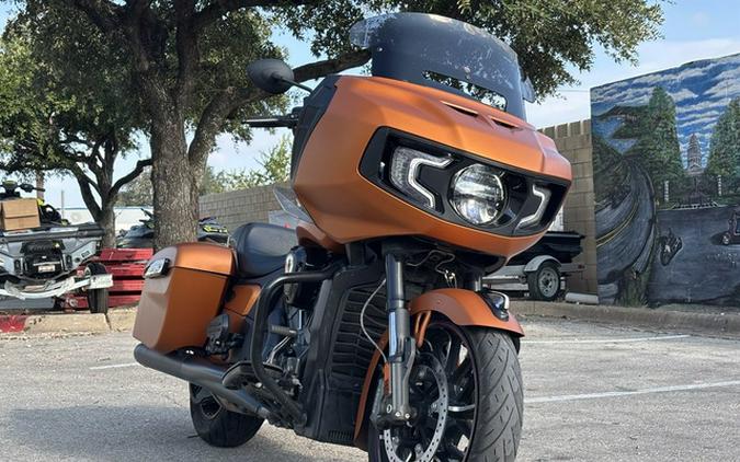 2023 Indian Challenger Dark Horse Icon Riot Orange Smoke