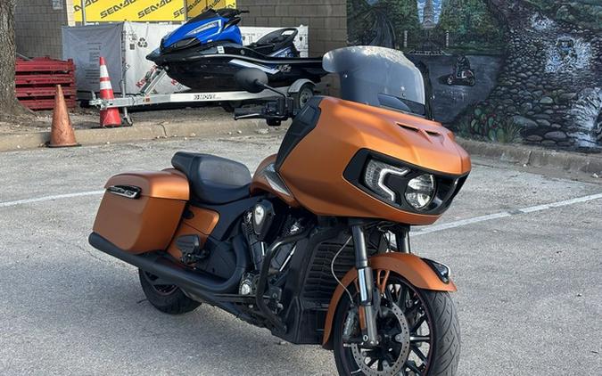 2023 Indian Challenger Dark Horse Icon Riot Orange Smoke