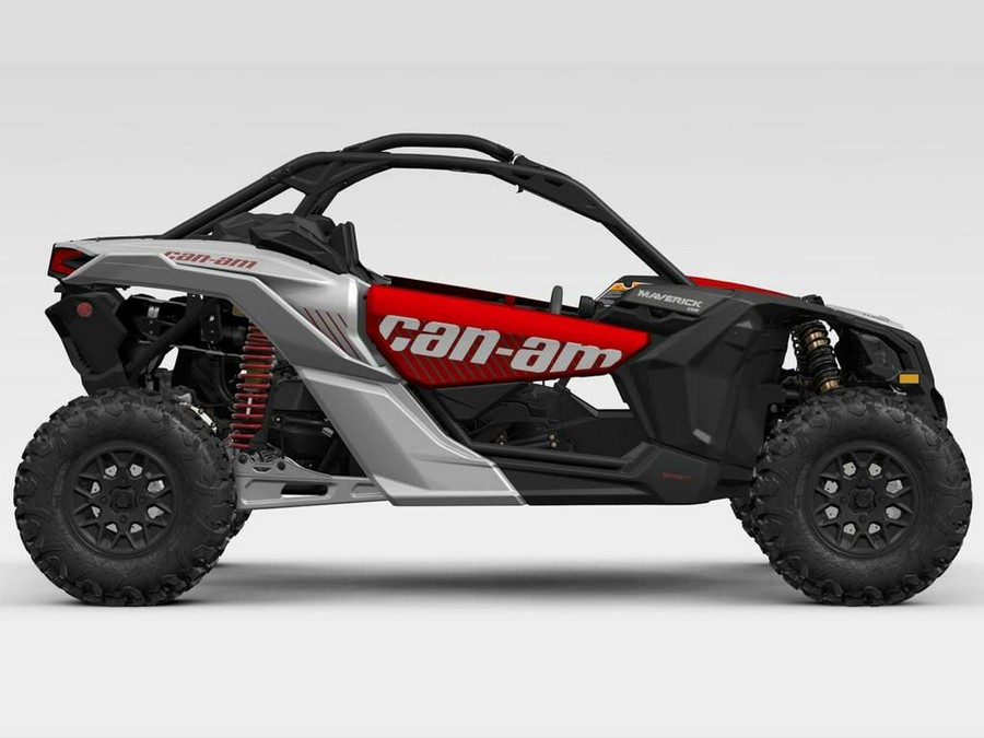 2025 Can-Am® Maverick X3 DS Turbo Fiery Red & Hyper Silver