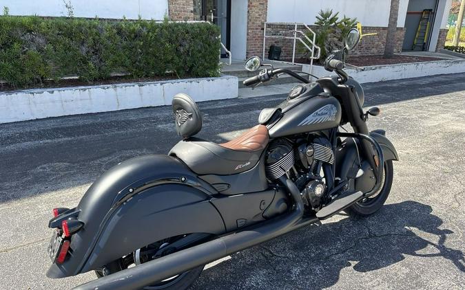 2020 Indian Motorcycle® Chief Dark Horse® Thunder Black Smoke