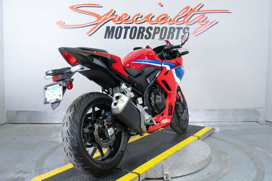 2025 Honda CBR500R