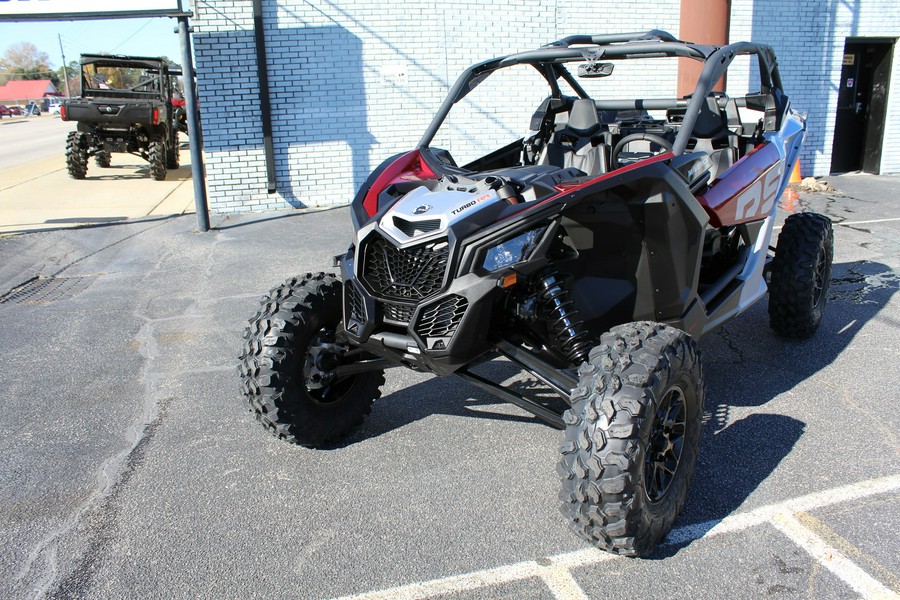 2024 Can-Am Maverick X3 RS Turbo RR Red & Silver