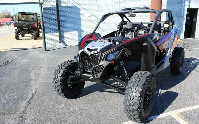 2024 Can-Am Maverick X3 RS Turbo RR Red & Silver