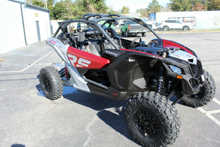 2024 Can-Am Maverick X3 RS Turbo RR Red & Silver