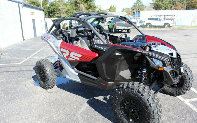 2024 Can-Am Maverick X3 RS Turbo RR Red & Silver