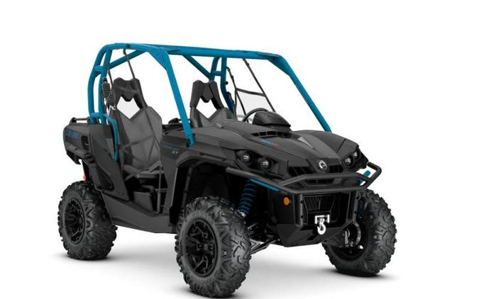 2019 Can-Am® Commander™ XT™ 1000R Carbon Black & Octane Blue