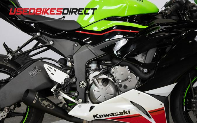 2021 Kawasaki ZX-6R ABS KRT Edition - $11,999.00