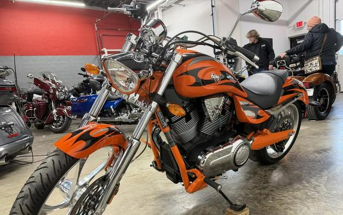 2013 Victory Motorcycles® Jackpot™ Orange Madness with Graphics