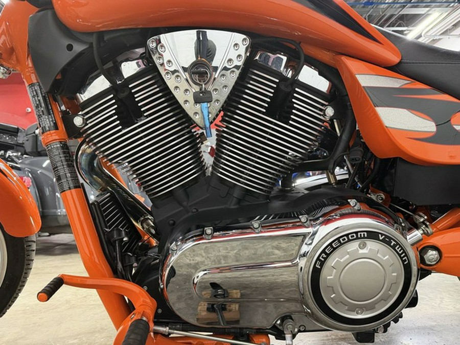 2013 Victory Motorcycles Jackpot Orange Madness With Graphics