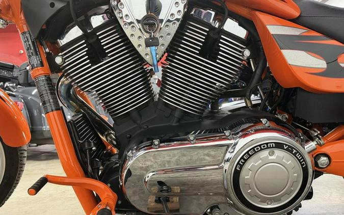 2013 Victory Motorcycles Jackpot Orange Madness With Graphics