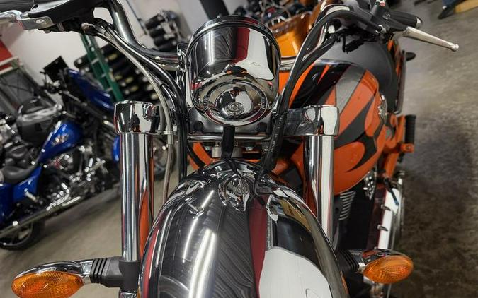 2013 Victory Motorcycles® Jackpot™ Orange Madness with Graphics