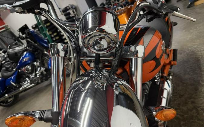 2013 Victory Motorcycles Jackpot Orange Madness With Graphics