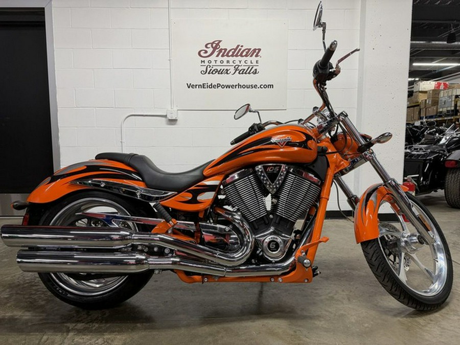 2013 Victory Motorcycles Jackpot Orange Madness With Graphics