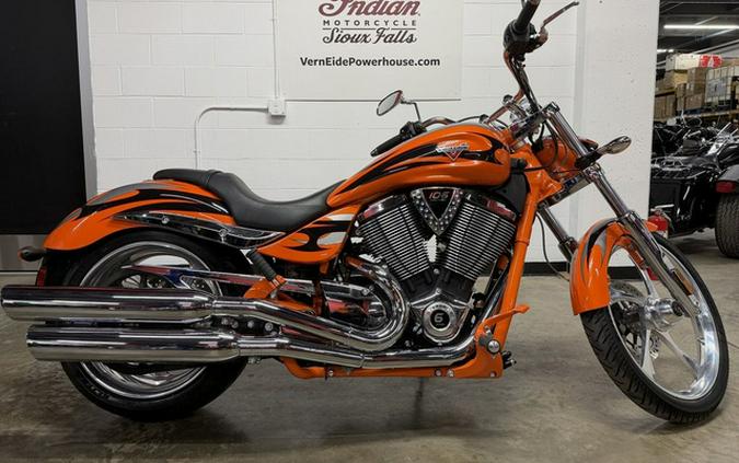 2013 Victory Motorcycles Jackpot Orange Madness With Graphics