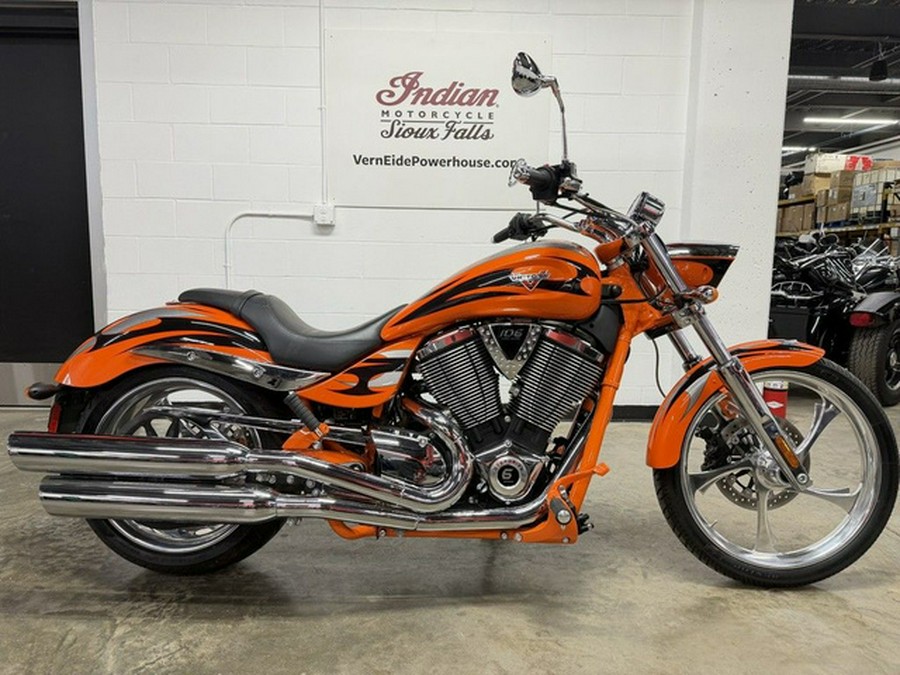 2013 Victory Motorcycles Jackpot Orange Madness With Graphics