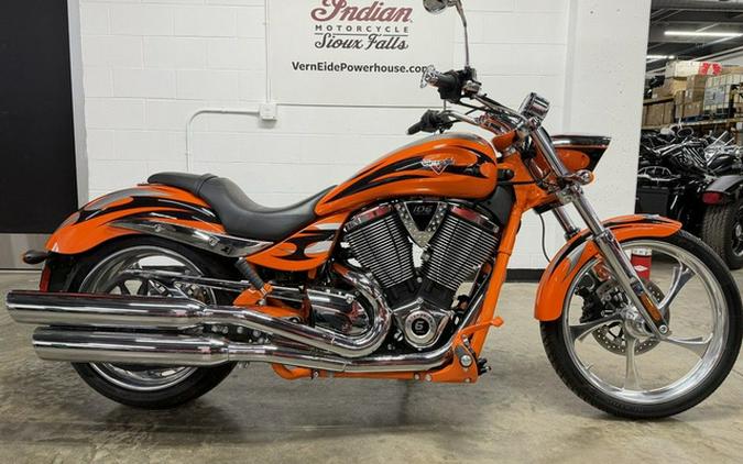 2013 Victory Motorcycles Jackpot Orange Madness With Graphics