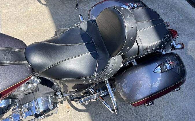 2017 Indian Springfield Steel Gray Over Burgundy Metallic