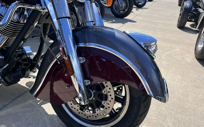 2017 Indian Springfield Steel Gray Over Burgundy Metallic