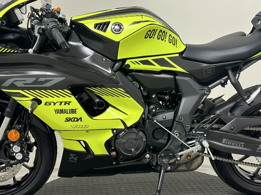 2025 Yamaha YZF-R7 (YZFR7SB) Custom Skda graphic kit R7