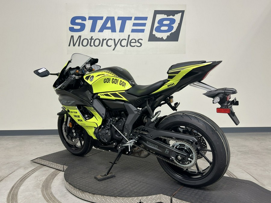 2025 Yamaha YZF-R7 (YZFR7SB) Custom Skda graphic kit R7