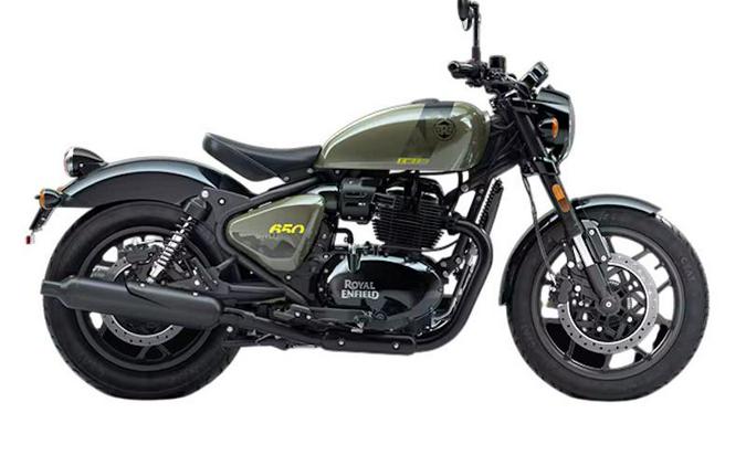 2026 Royal Enfield Shotgun 650 Green Drill