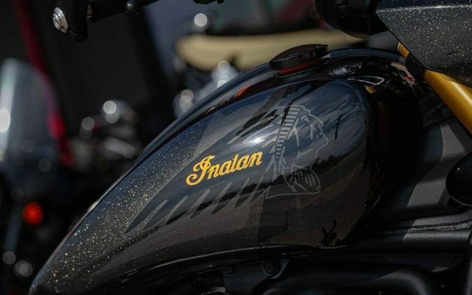 2026 Indian 101 Scout Black Crystal With Super Graphite