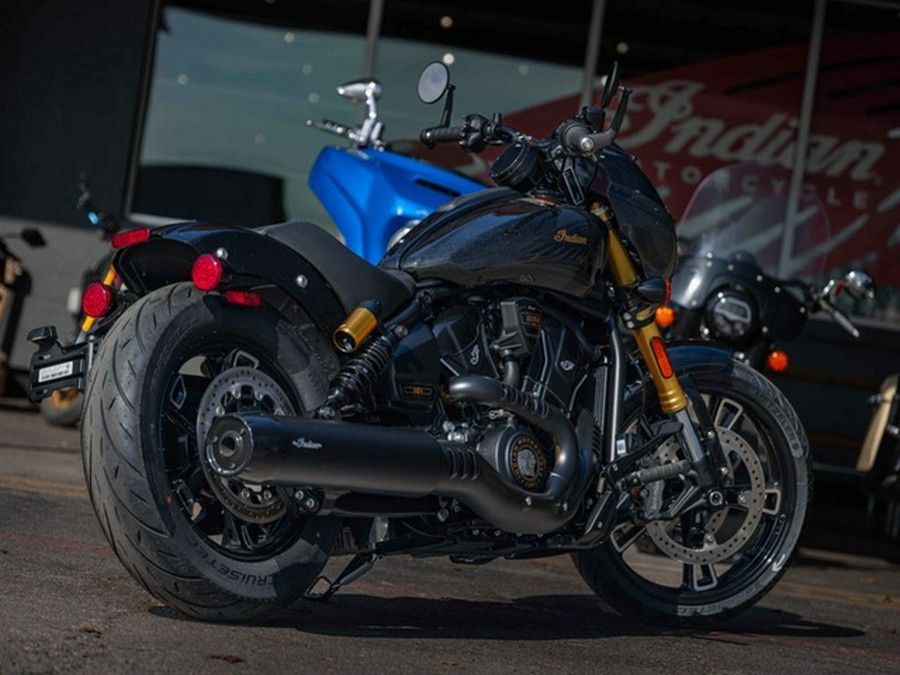 2026 Indian 101 Scout Black Crystal With Super Graphite