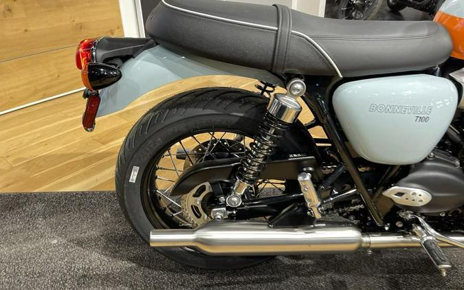 2023 Triumph Bonneville T100 Meriden Blue / Tangerine