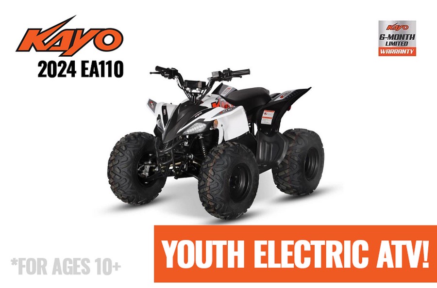 2024 Kayo EA110 Electric Youth ATV